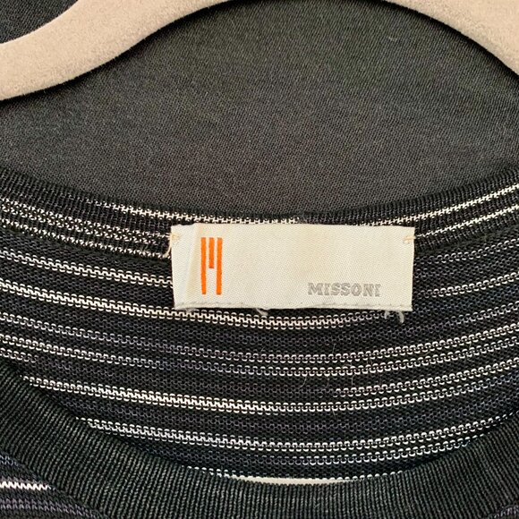 Missoni knit Tshirt - Black & White - Picture 2 of 3
